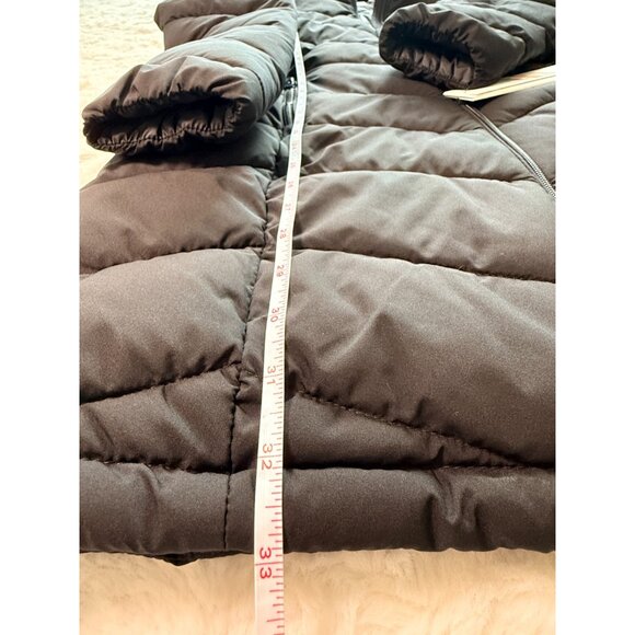 Calvin Klien New with Tags Black Puffer Jacket Detachable Hood Zip Pockets - Picture 5 of 9